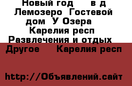 Новый год!!!  в д.Лемозеро «Гостевой дом «У Озера» - Карелия респ. Развлечения и отдых » Другое   . Карелия респ.